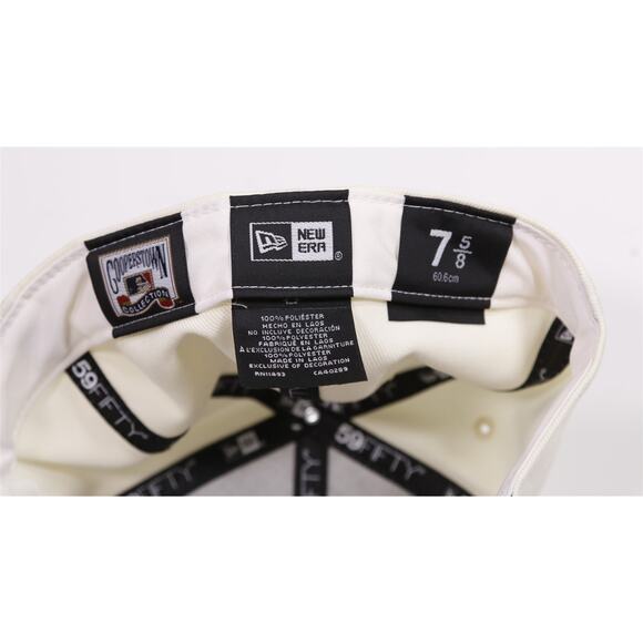 Atlanta Braves Hat Feather New Era Cooperstown Collection Cap 59Fifty 7 5/8 - Picture 6 of 6